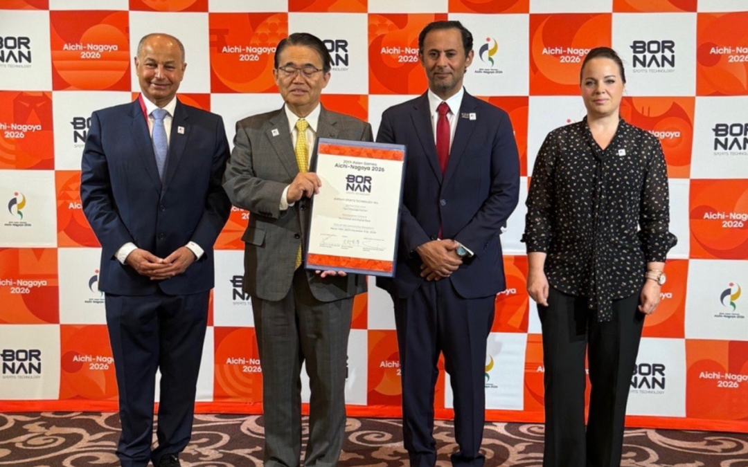 Bornan Sports Technology Signs Sponsorship Agreement with AINAGOC as Tier 1 Prestige Partner of the 20th Asian Games